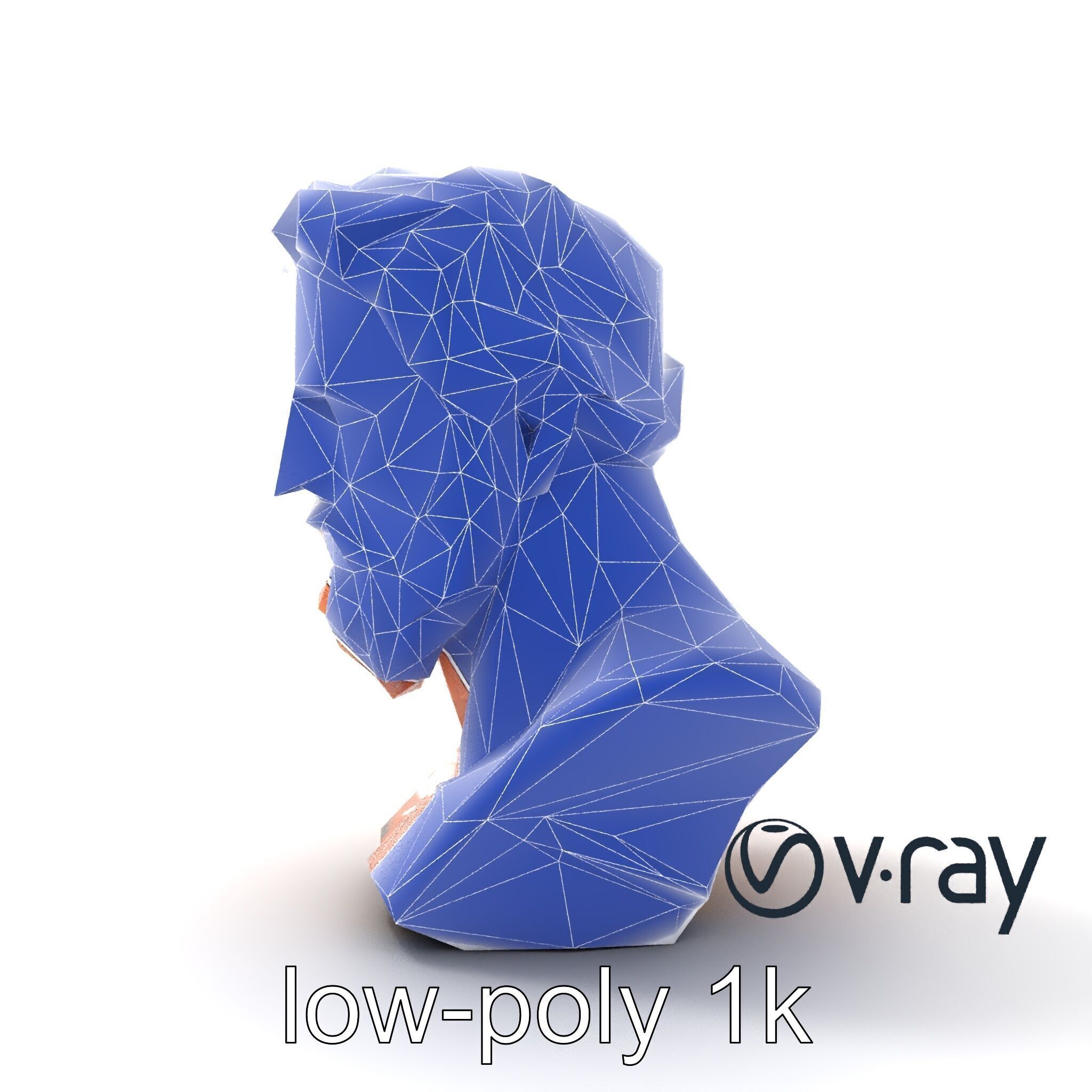 Ancient Greek Terracotta Statue model pack Low-poly 3D model_27