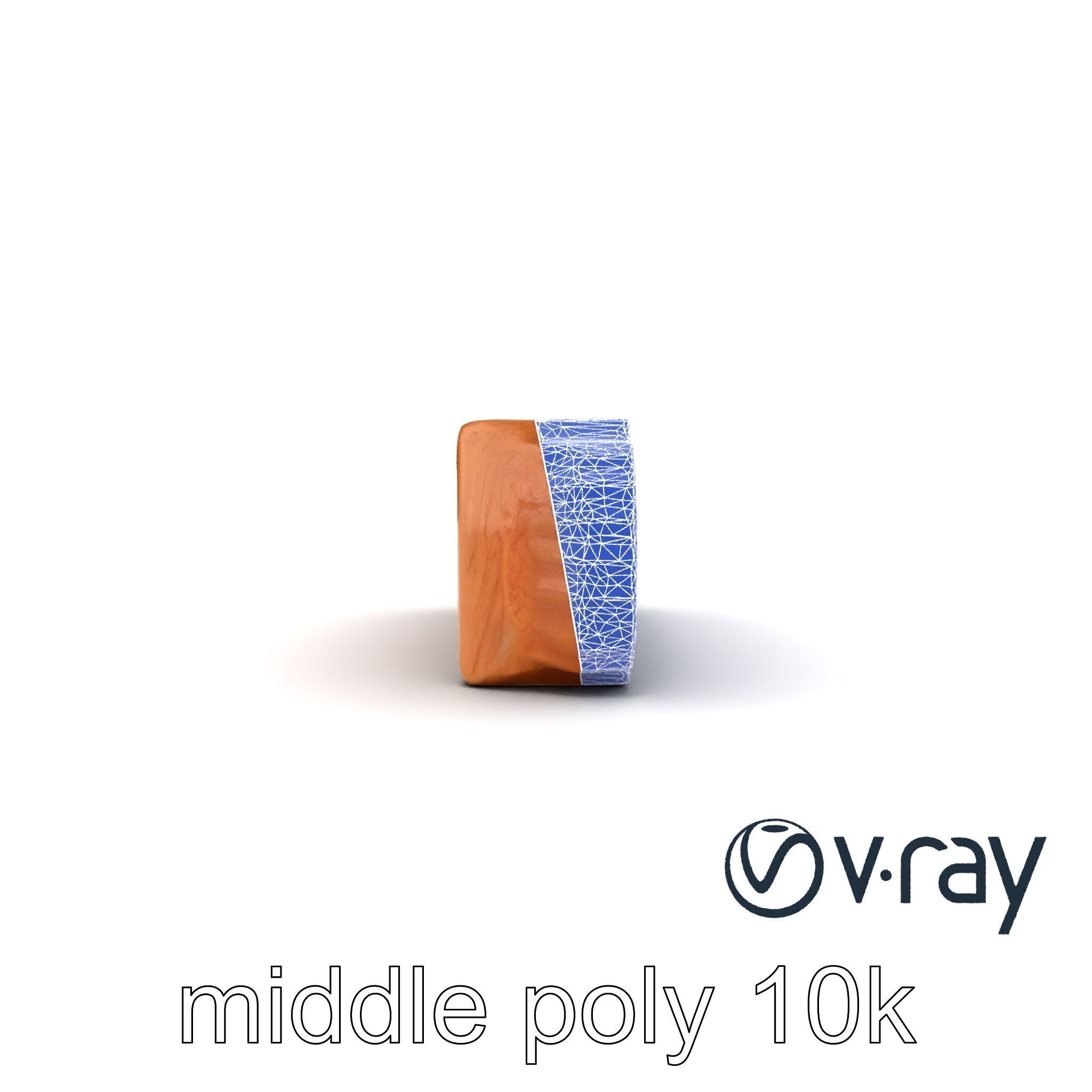 Byzantine Mosaic Panel Religious Iconography model pack Low-poly 3D model_14