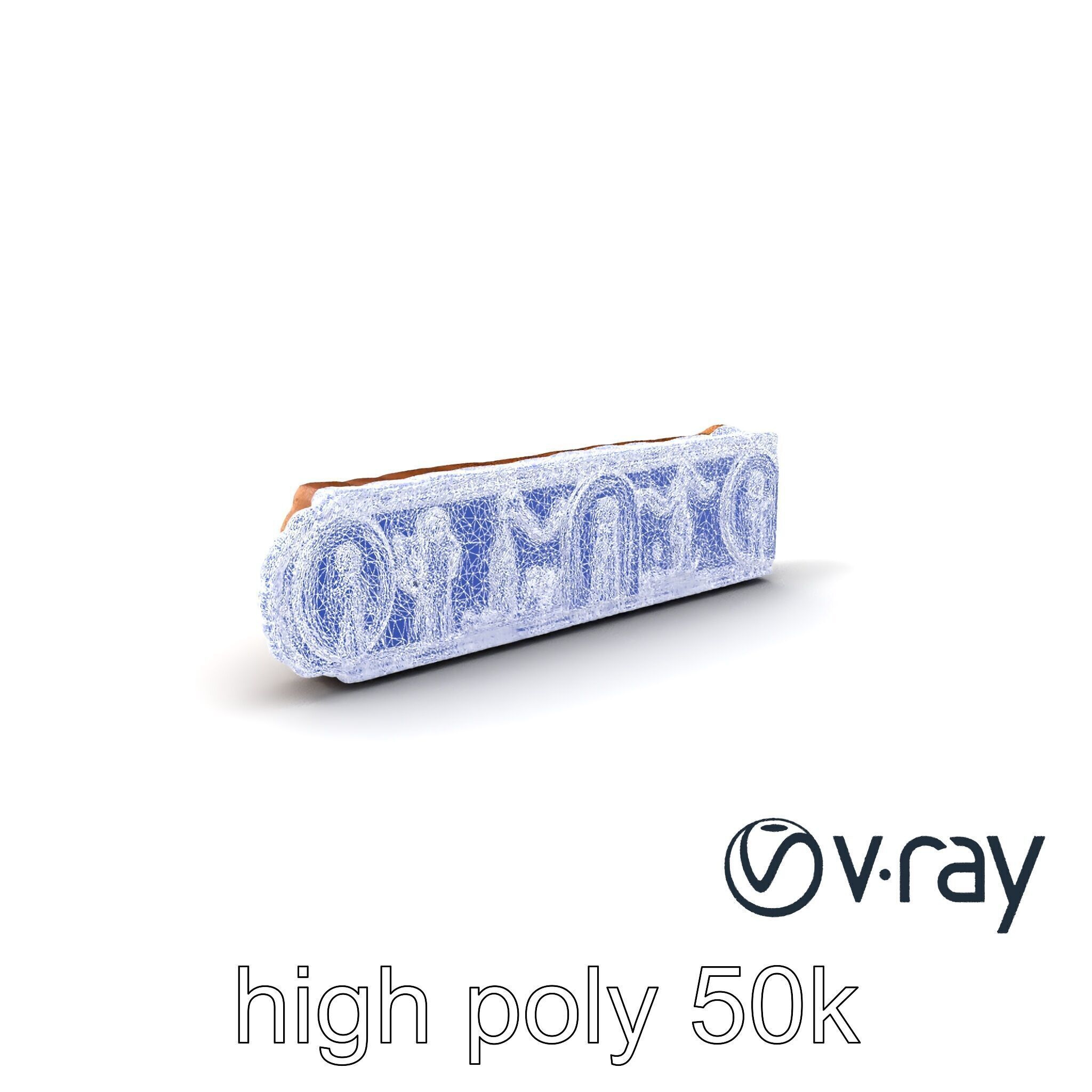 Byzantine Mosaic Panel Religious Iconography model pack Low-poly 3D model_25