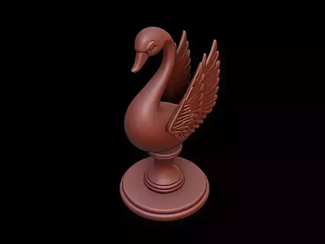 Swan Figure Printable