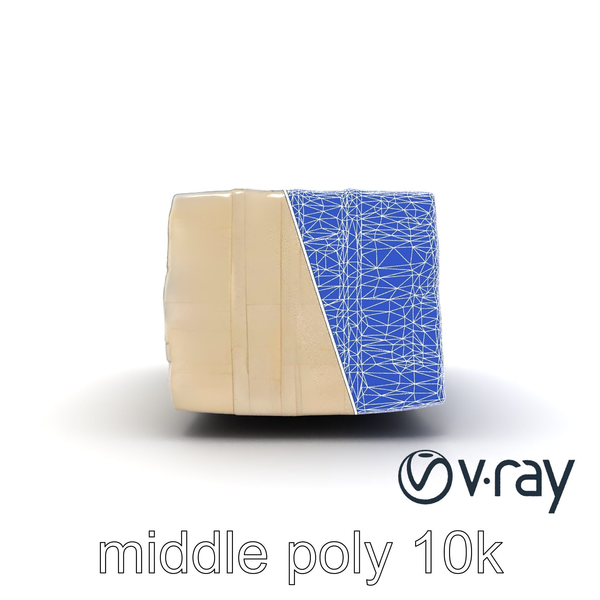 Pre-Raphaelite Oil Painting Natural Scenery model pack Low-poly 3D model_14