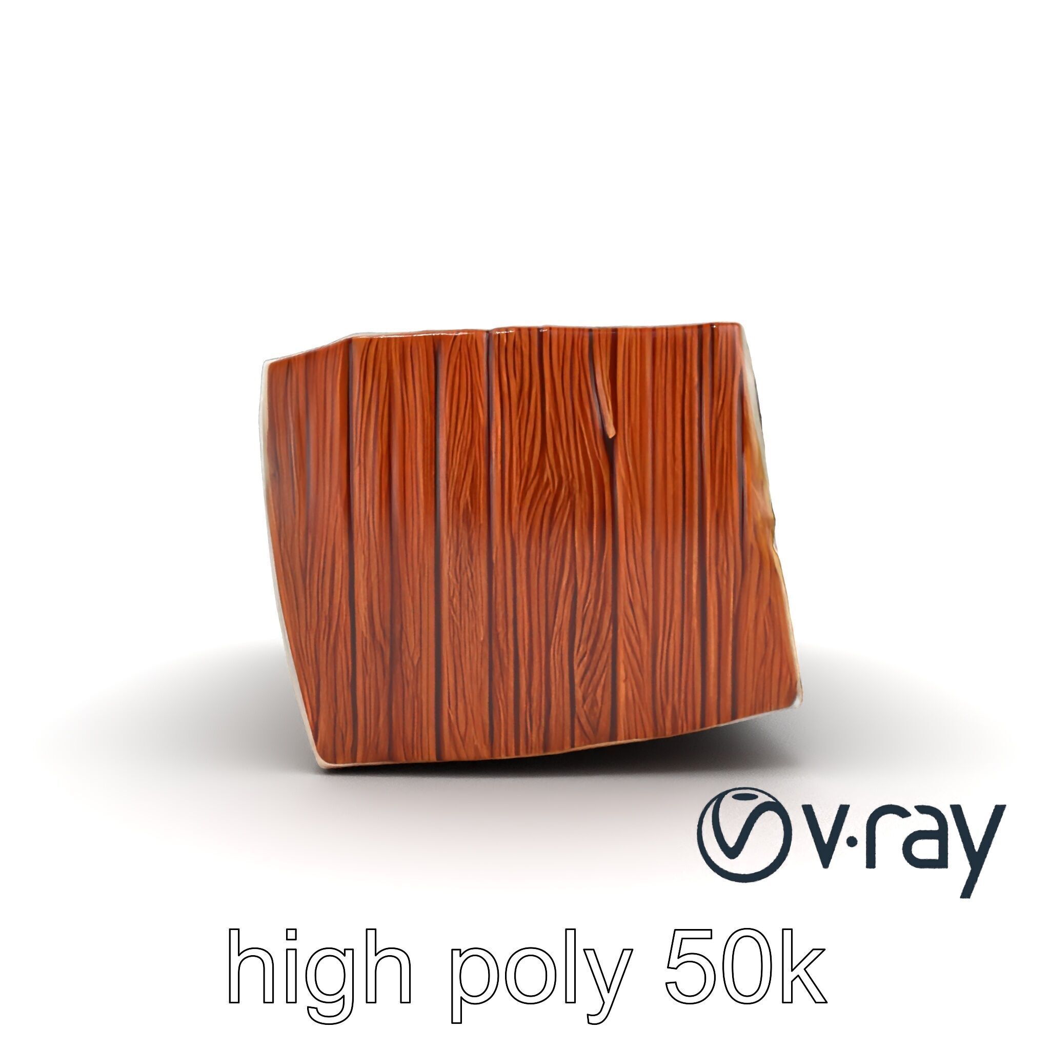 Pre-Raphaelite Oil Painting Natural Scenery model pack Low-poly 3D model_21