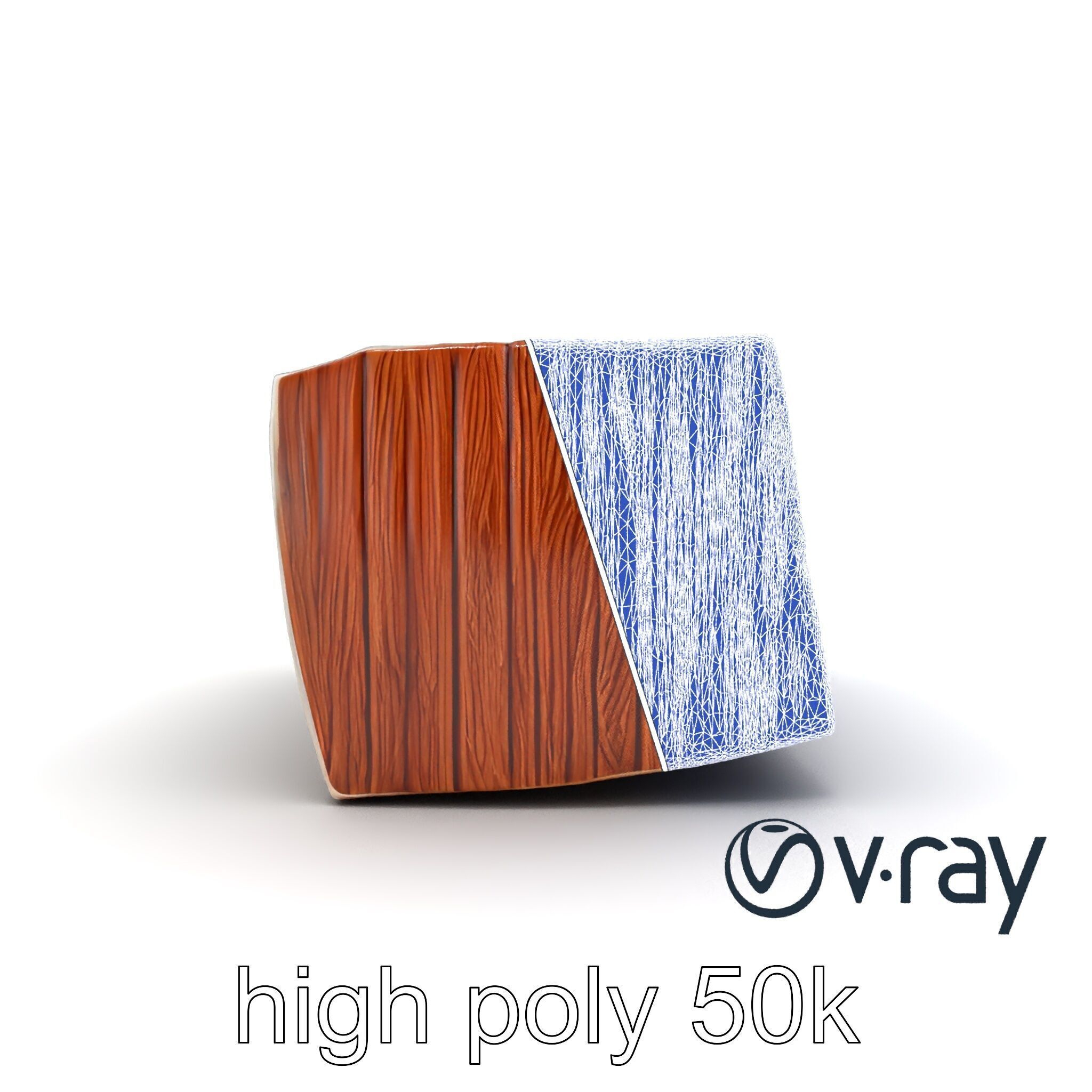 Pre-Raphaelite Oil Painting Natural Scenery model pack Low-poly 3D model_17