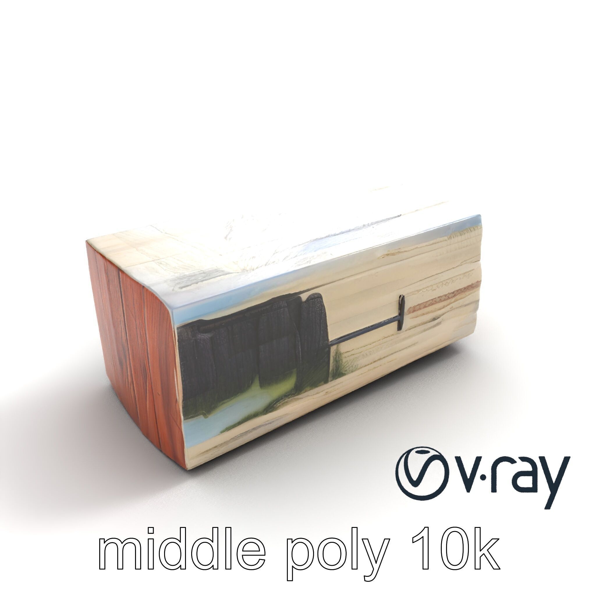 Pre-Raphaelite Oil Painting Natural Scenery model pack Low-poly 3D model_10