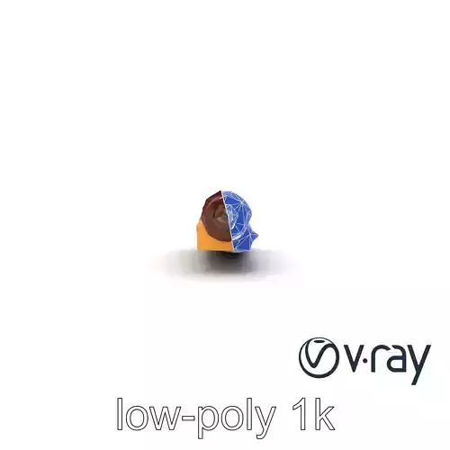 Ottoman Calligraphy Scroll Model Pack Low-poly 3D model