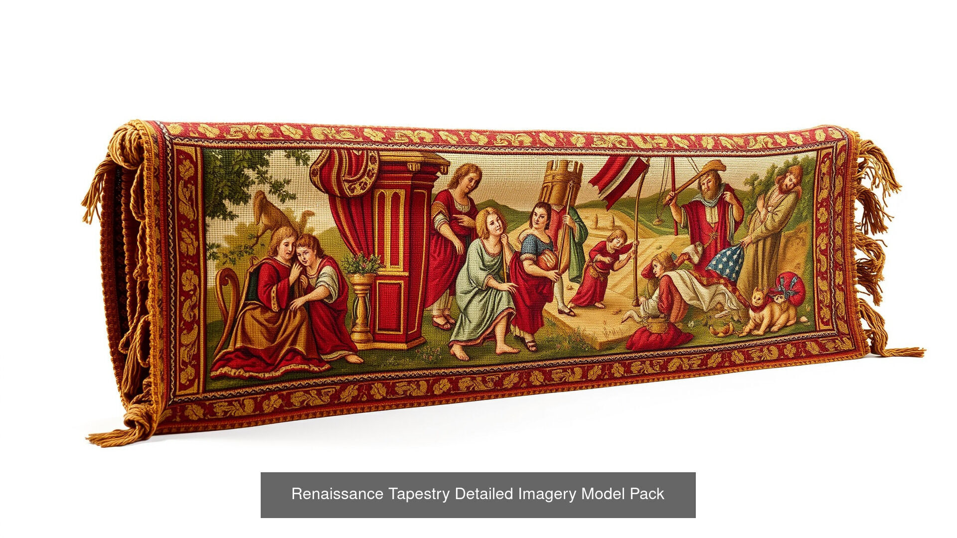 Timeless Masterpieces Pack 3D Model Collection_28