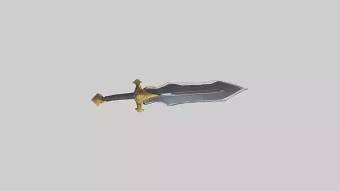 Cartoon Sword model