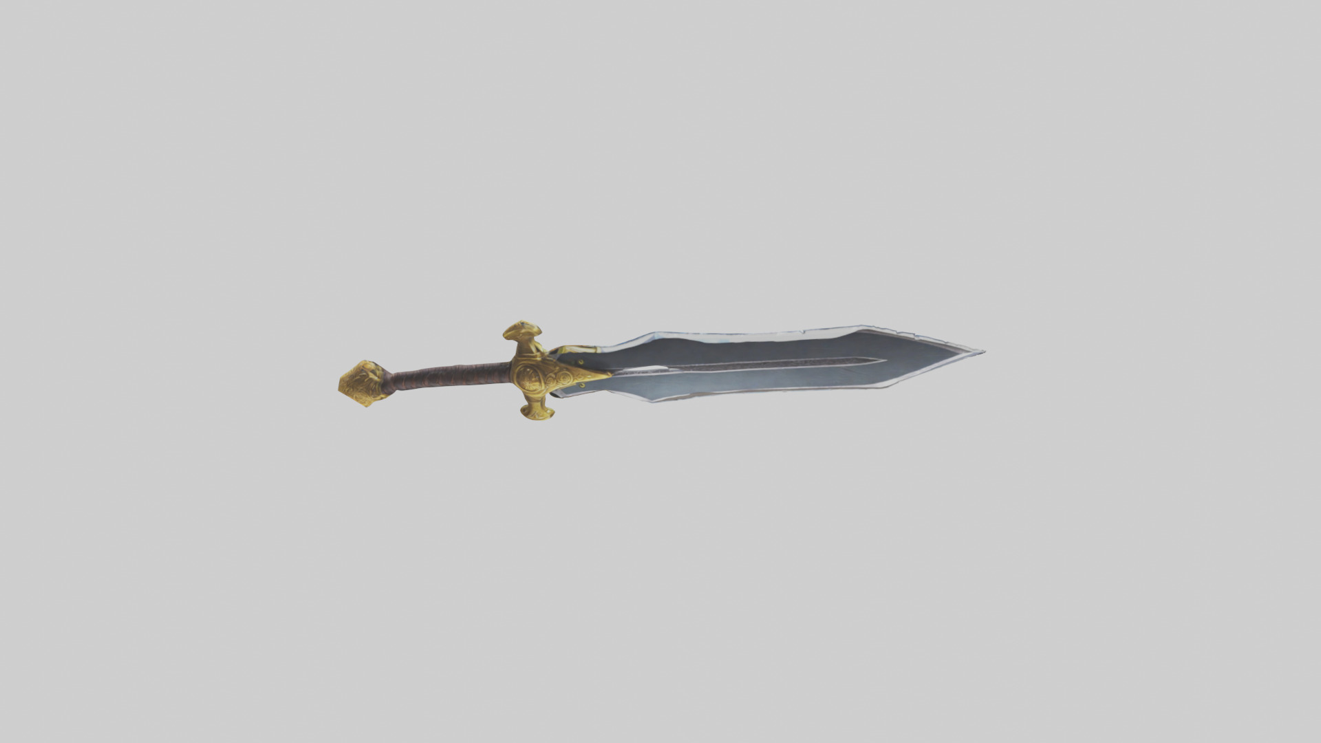 Cartoon Sword model 3D model_15