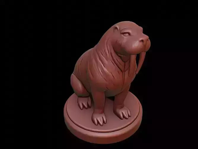 Walrus Figure Printable
