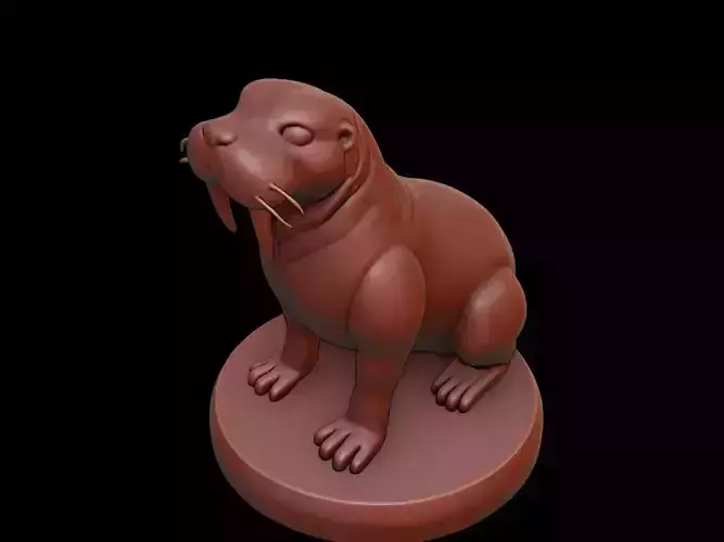 Walrus Figure Printable