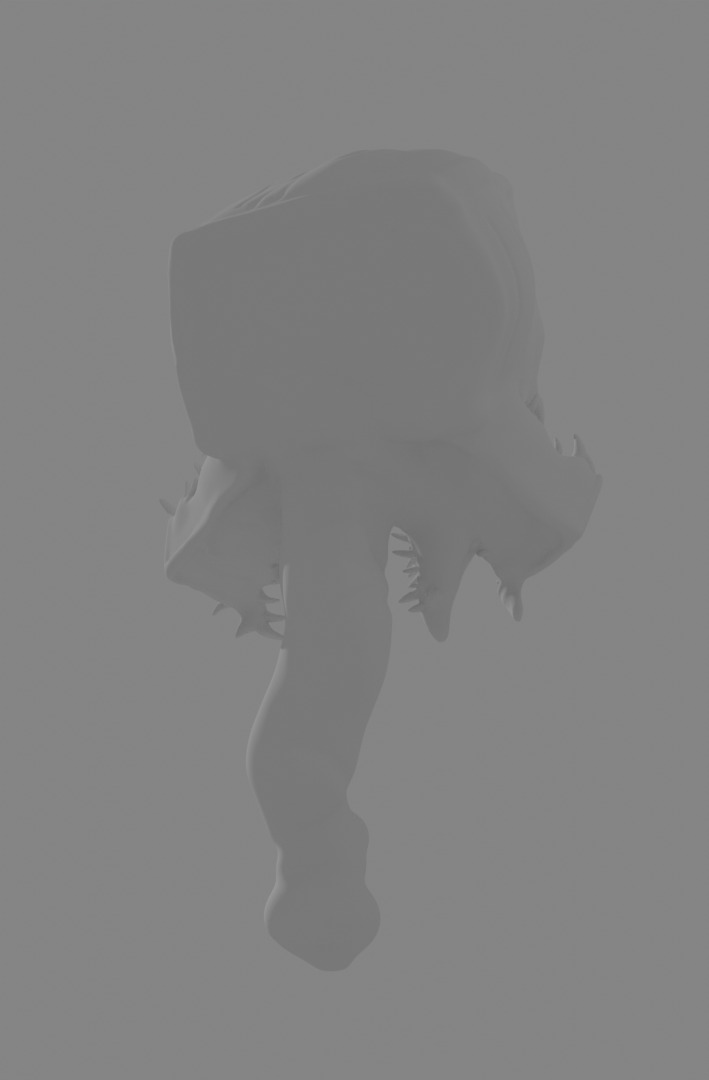 Fantasy Monster Mimic Free 3D model_2