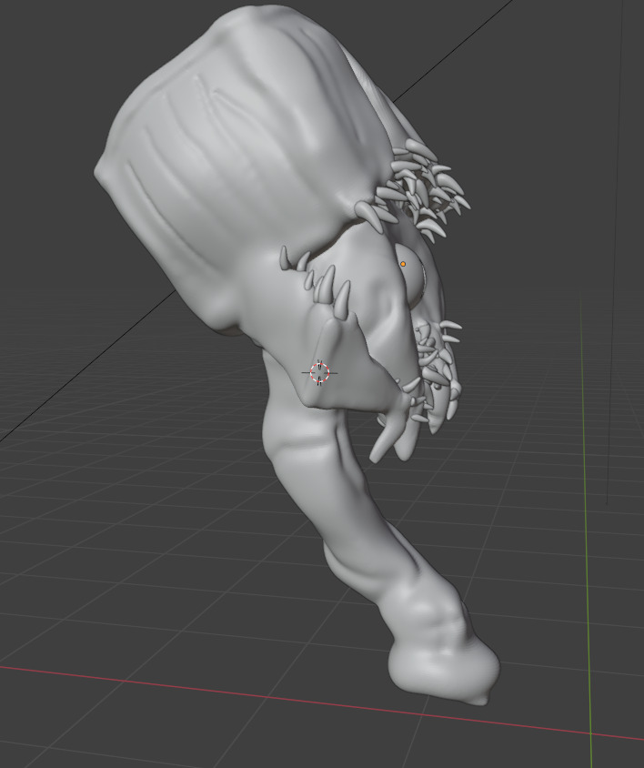 Fantasy Monster Mimic Free 3D model_4