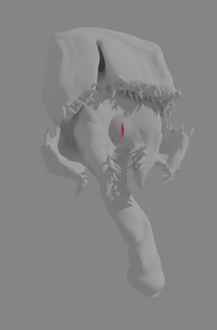 Fantasy Monster Mimic Free 3D model_0