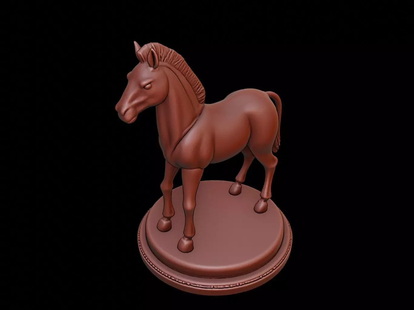 Zebra Figure Printable 3D print model_0