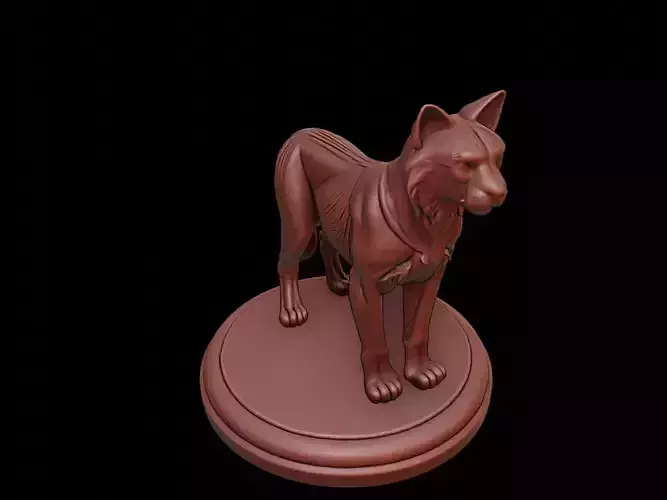 Lynx Figure Printable