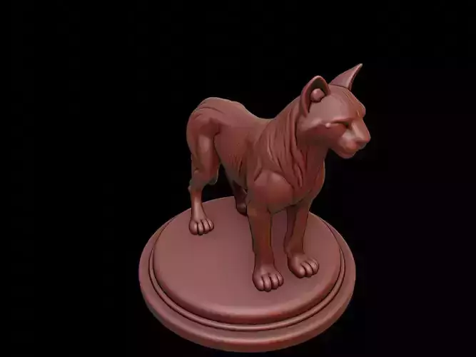 Lynx Figure Printable