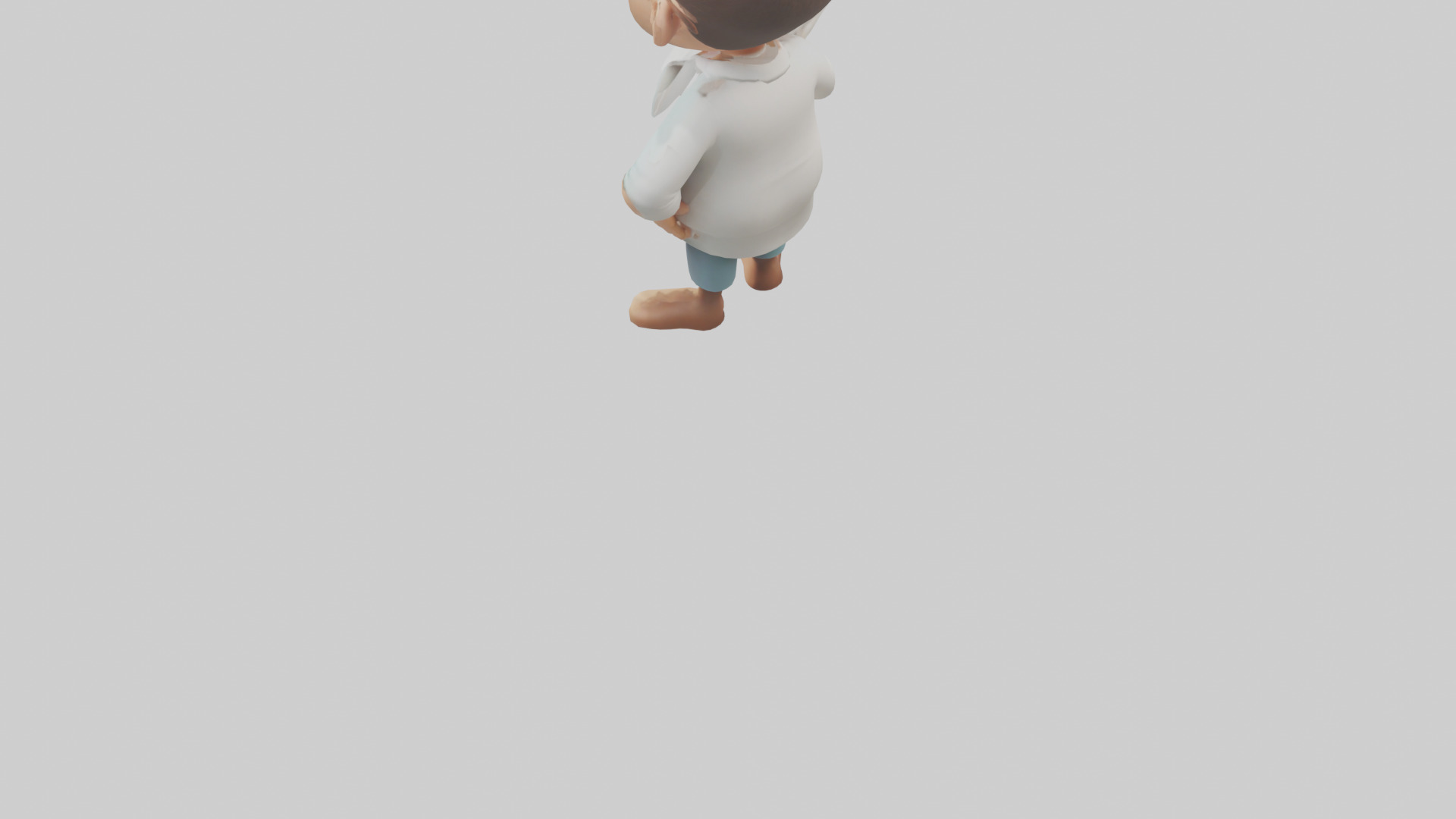 Cartoon Therapist model 3D model_4