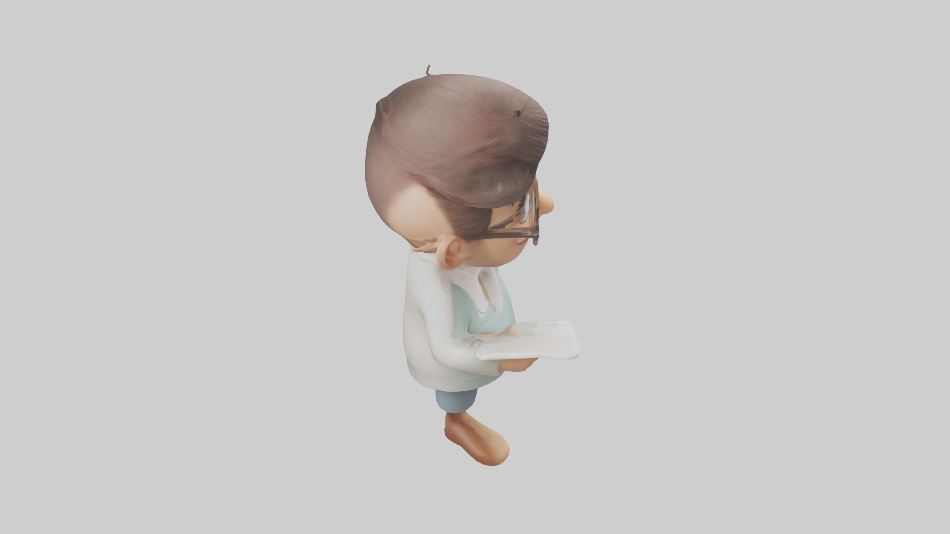 Cartoon Therapist model 3D model_18