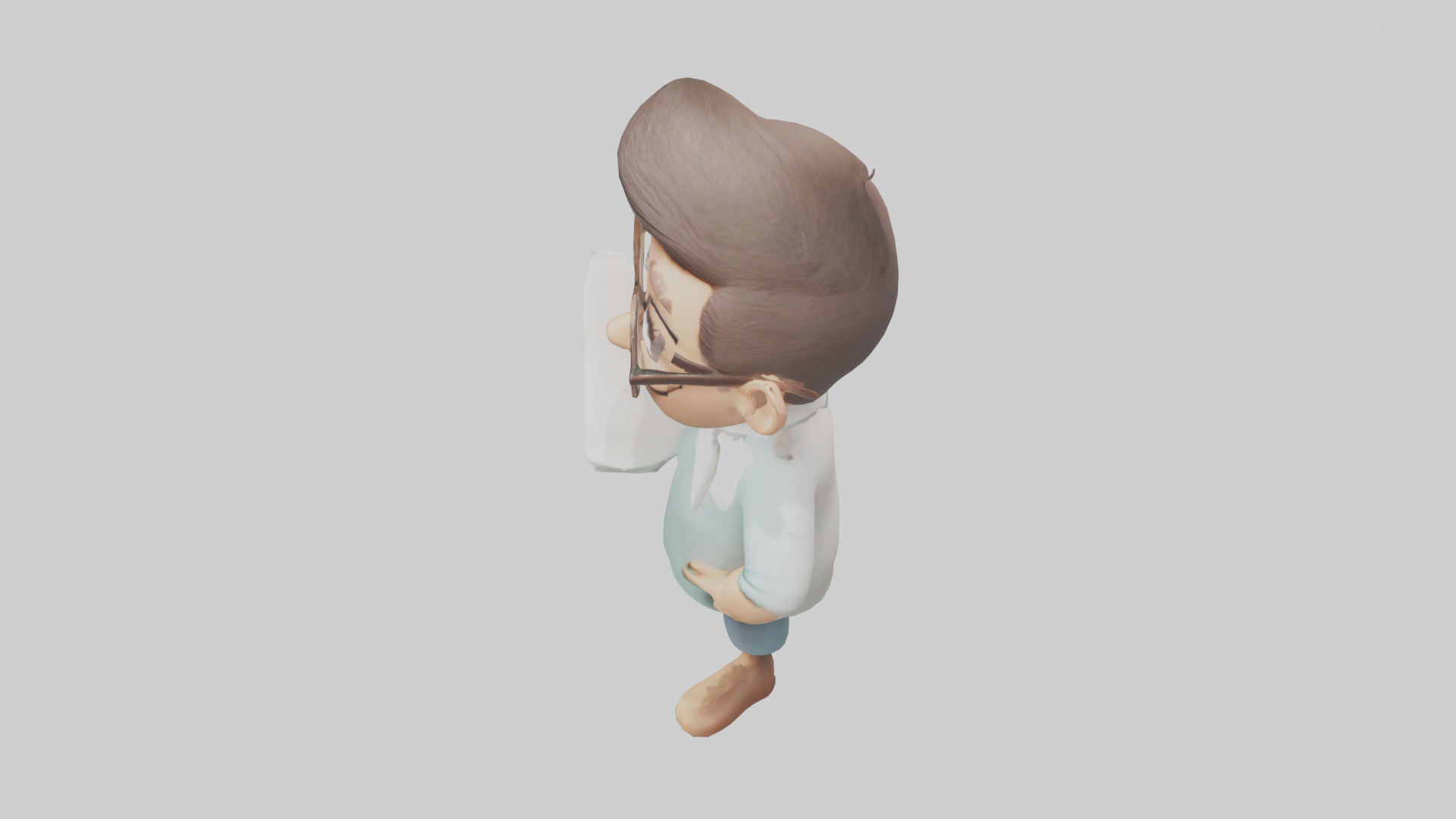 Cartoon Therapist model 3D model_17