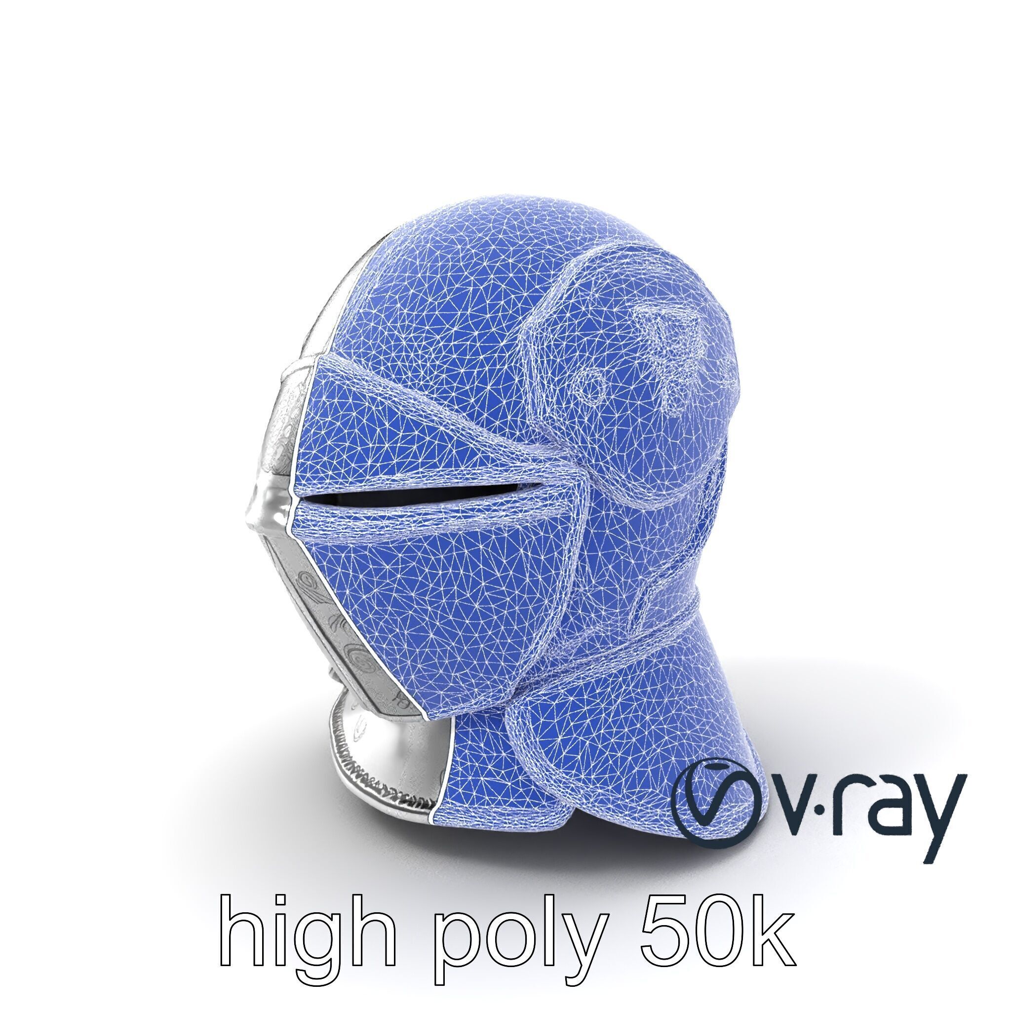 Renaissance Knight Armor 3D model pack Low-poly 3D model_8