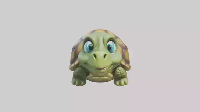 Cartoon Turtle model 3D model