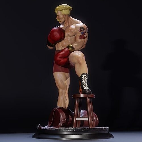 full pugilist 3D print model