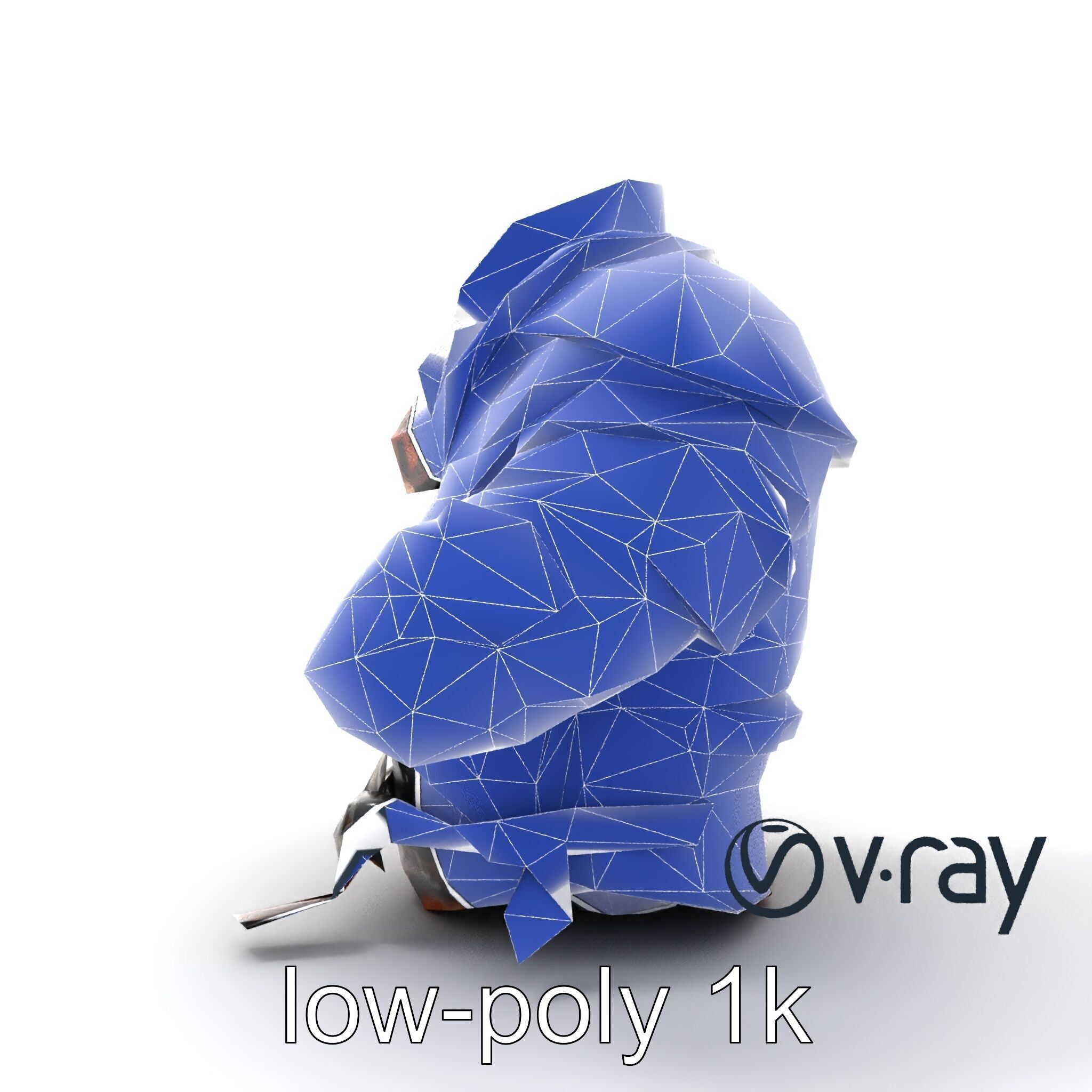 Nomadic Knight Armor Realistic model pack Low-poly 3D model_25