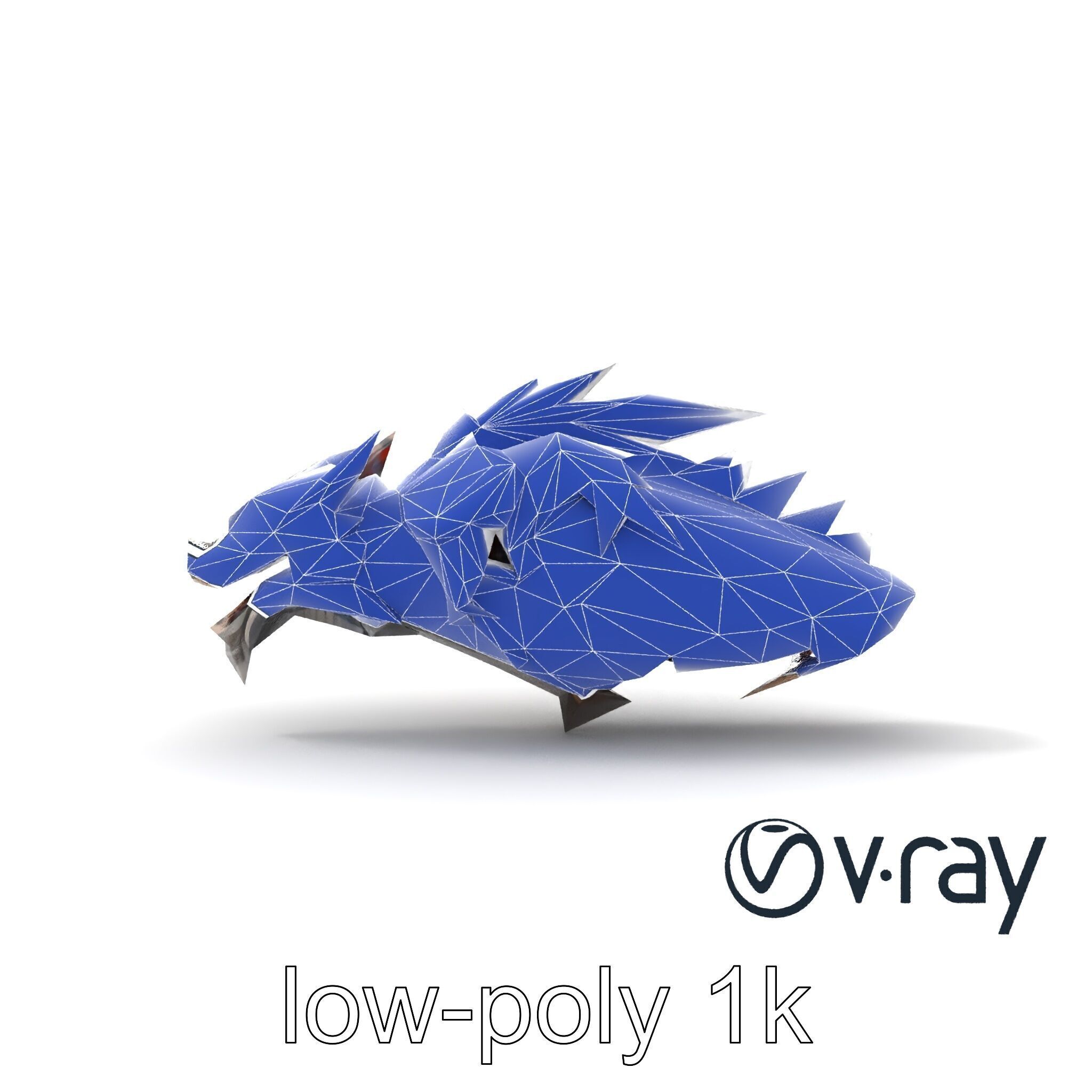 Fantasy Dragon Knight Armor model pack Low-poly 3D model_30