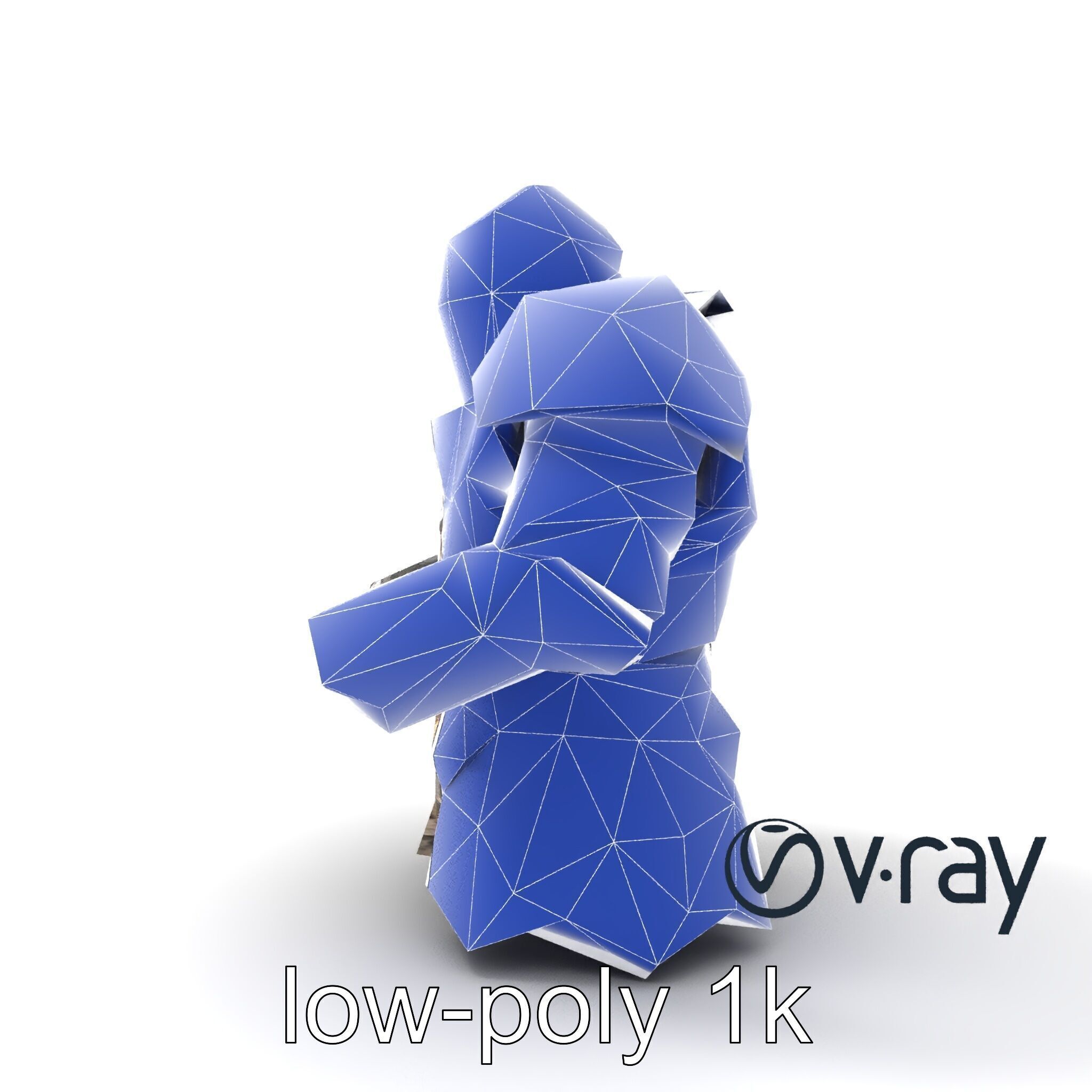 Mystic Rune Knight Armor model pack Low-poly 3D model_20