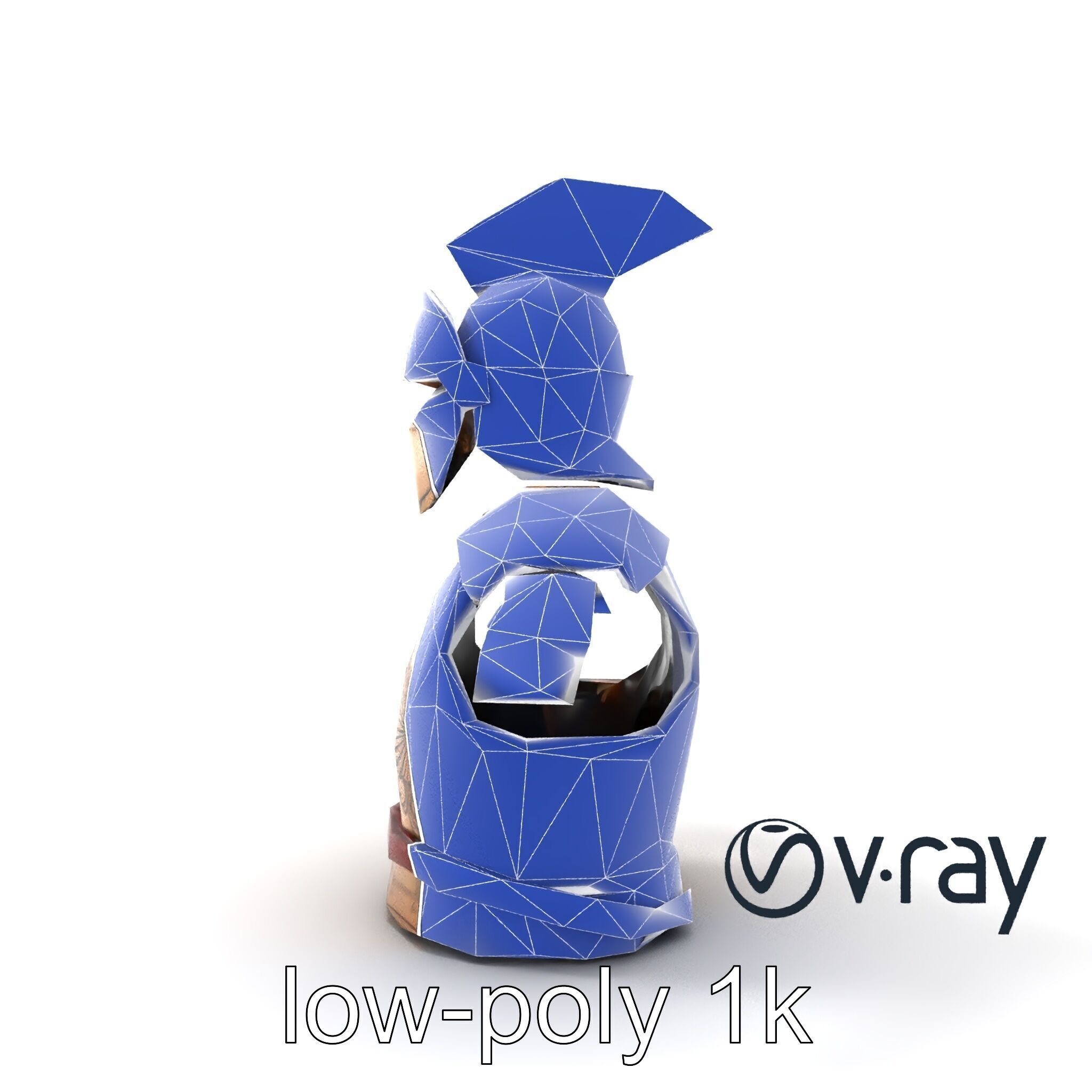 Ancient Roman Knight Armor model pack Low-poly 3D model_20