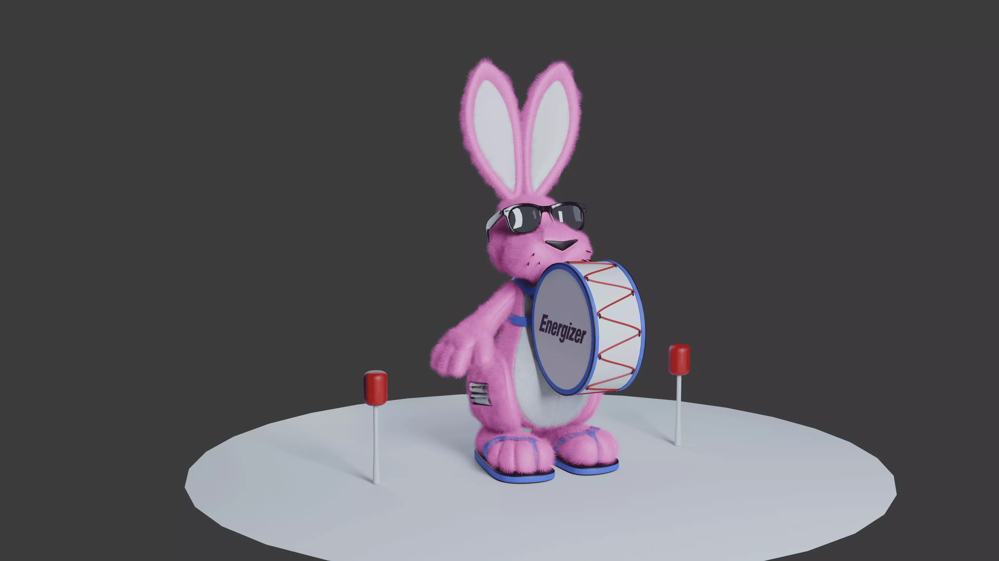 Energizer Bunny 3D model