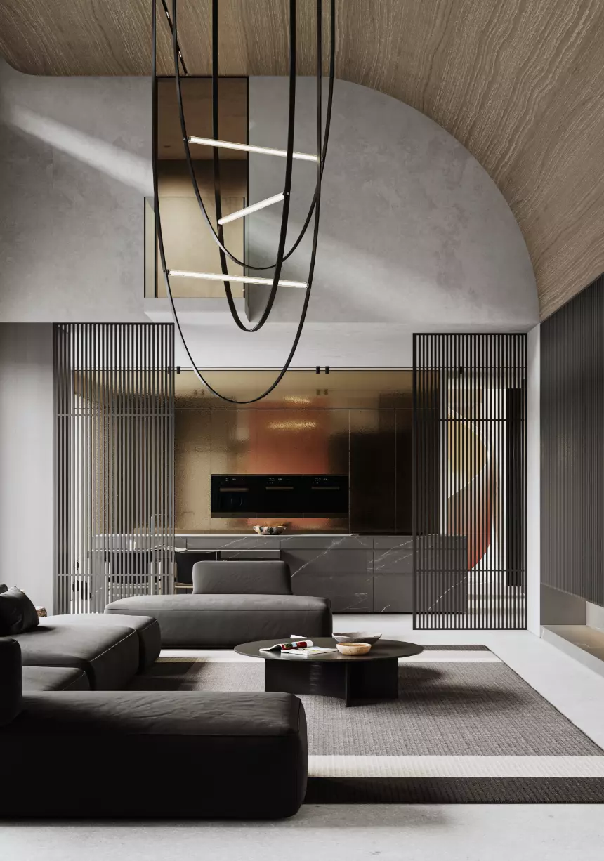 Home Showroom for corona  3D model_0