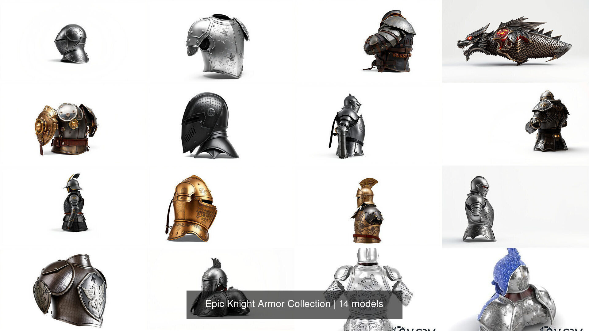 Epic Knight Armor Collection _17