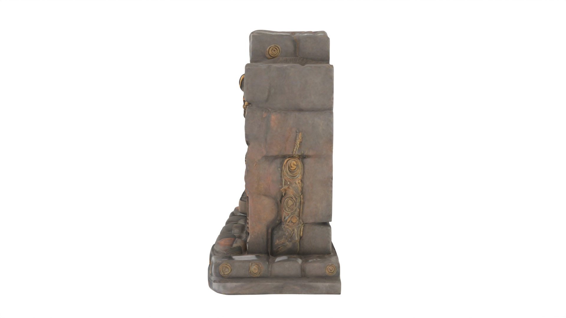 stone altar 20 Low-poly 3D model_6
