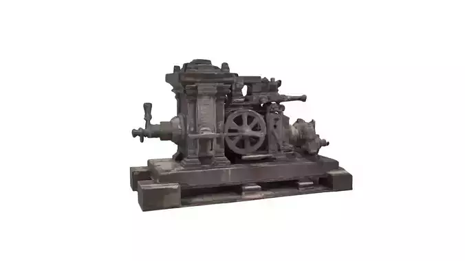 old industrial machine
