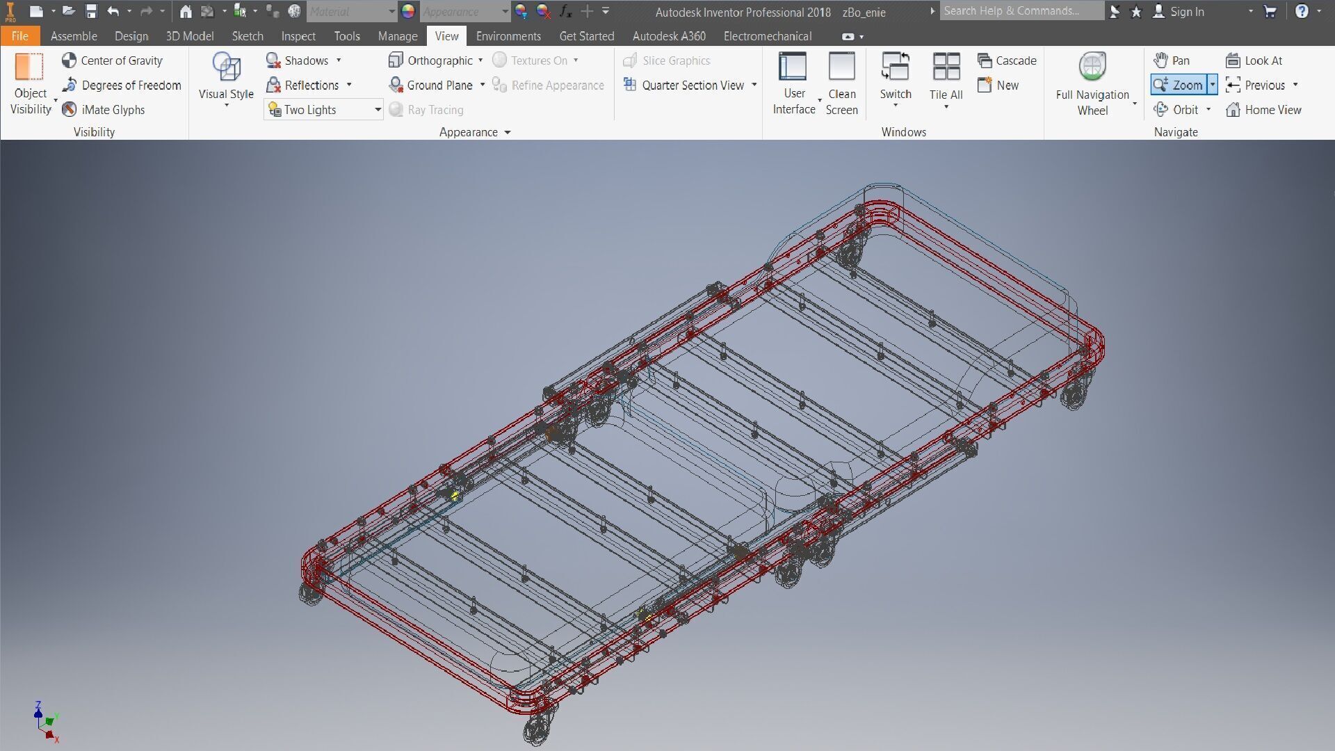 Car maintenance table 3d model 3 3D model_13