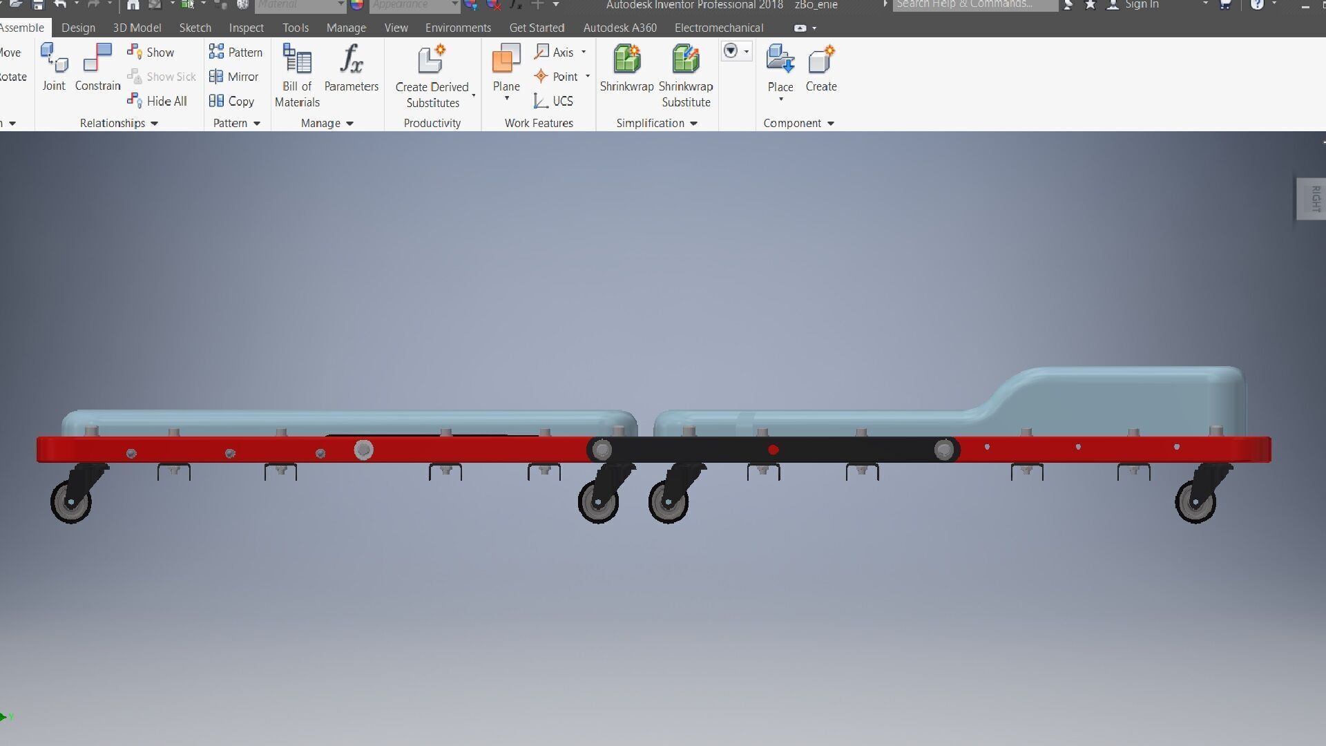 Car maintenance table 3d model 3 3D model_4