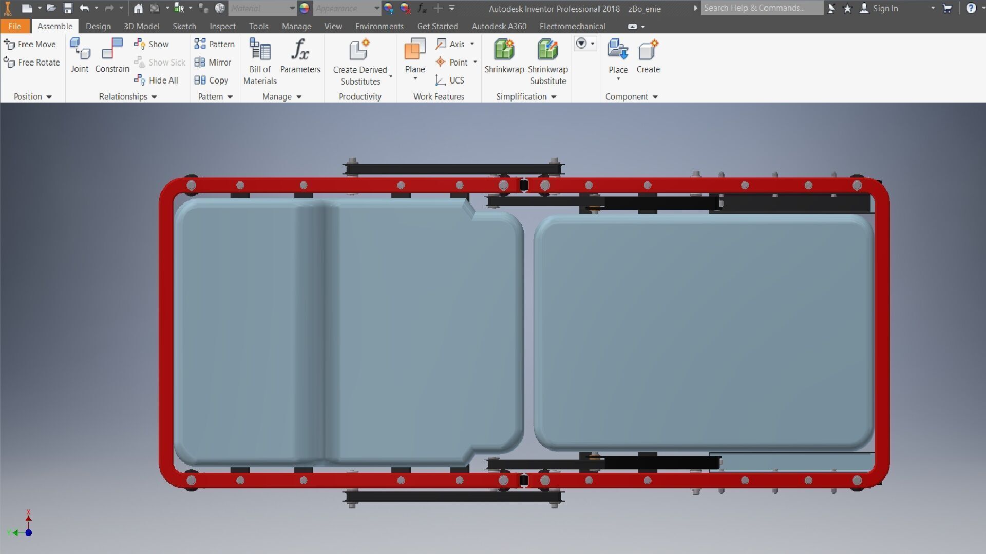 Car maintenance table 3d model 3 3D model_2