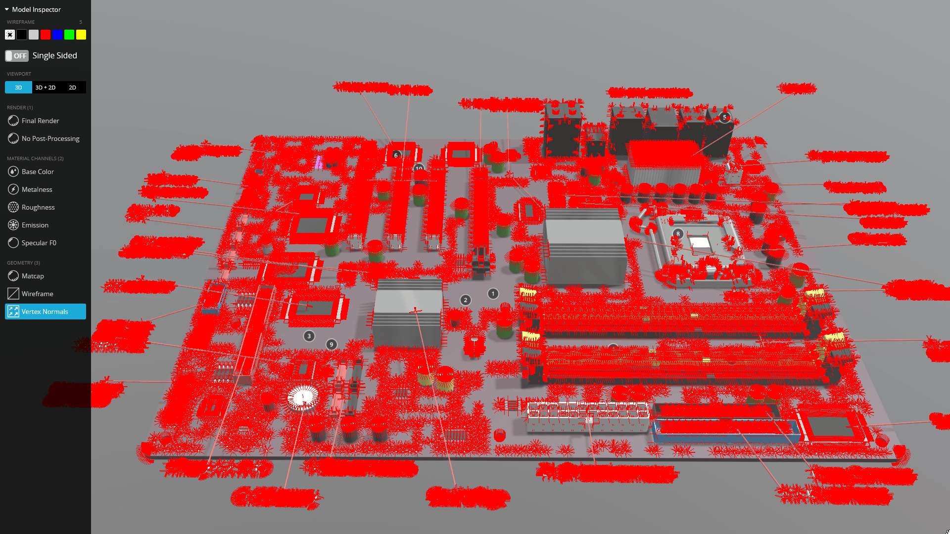 Motherboard and its parts 3D model_24