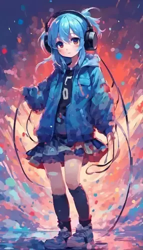 Cute beautiful girl 3d model