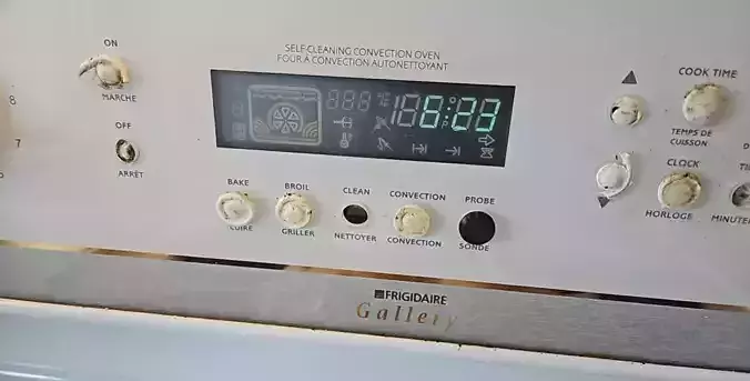 Frigidaire Stove Push button