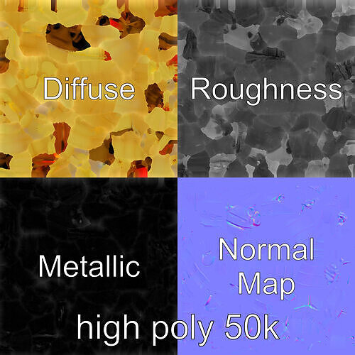 Realistic Termite Insect Model Pack Low-poly 3D model