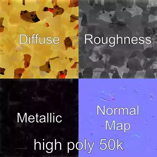Realistic Termite Insect Model Pack Low-poly 3D model