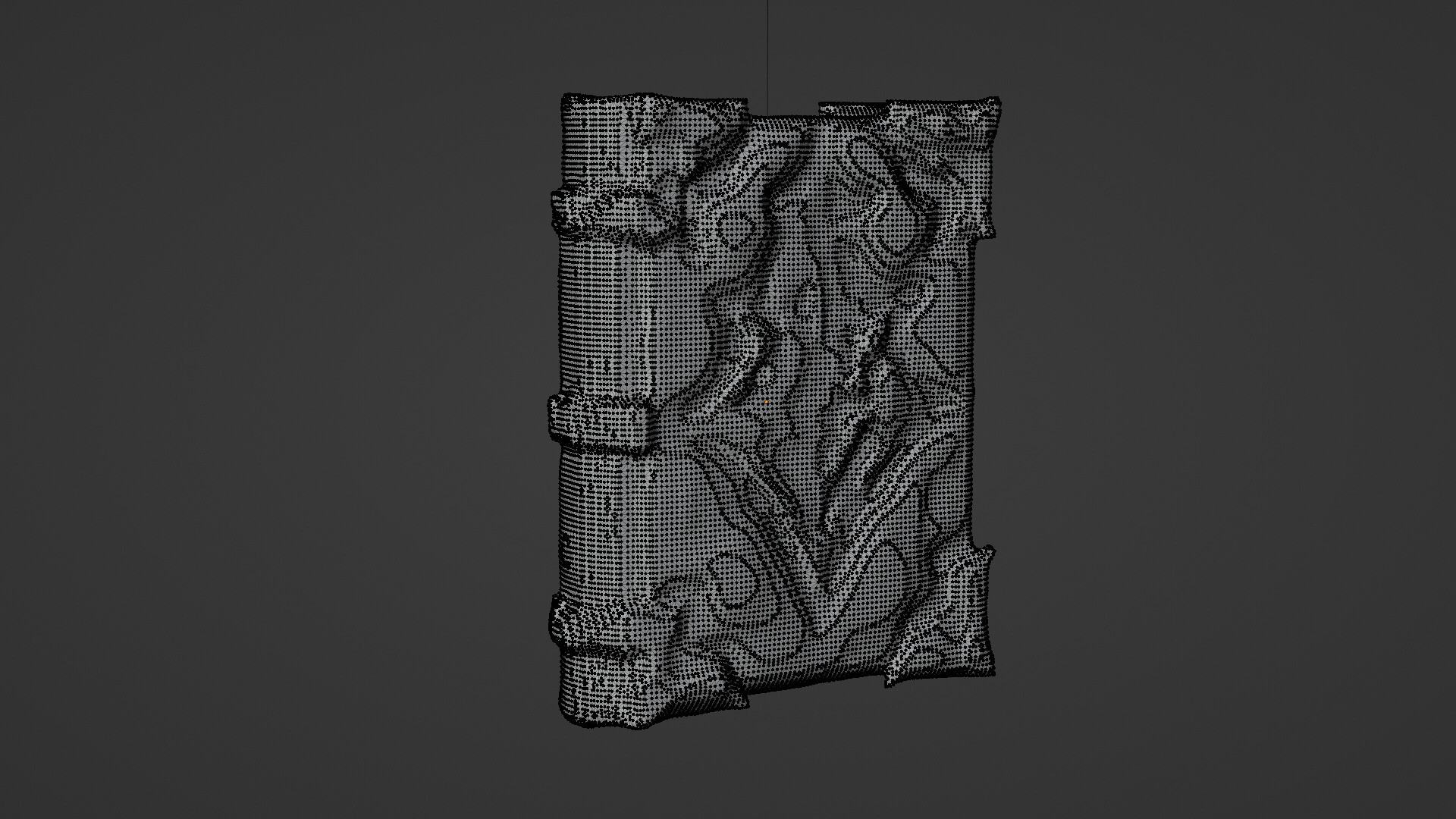 old book Low-poly 3D model_3