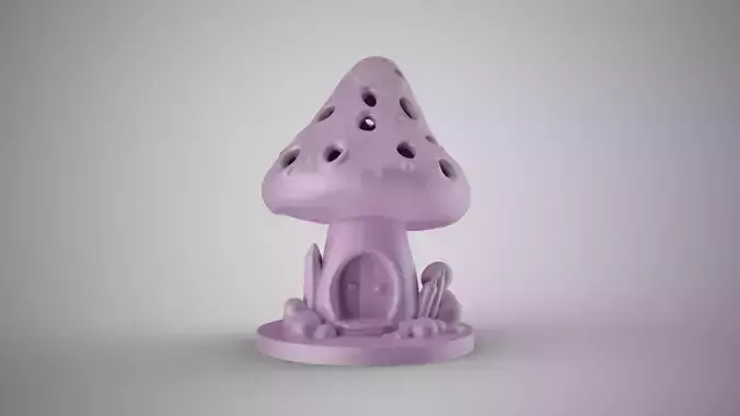 Mushroom Penholder