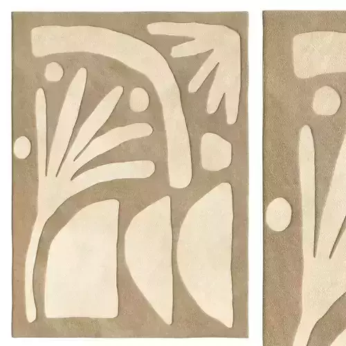 Kallua Textured Abstract Rug