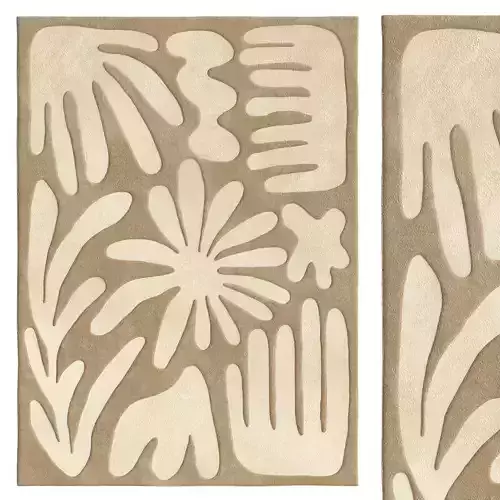 Tann Textured Abstract Rug