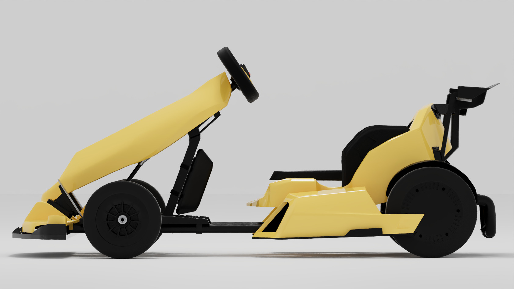 Ninebot Gokart Pro Lamborghini Edition 3D model_3