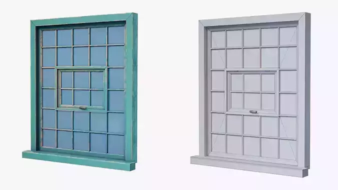 Window Wooden Vintage