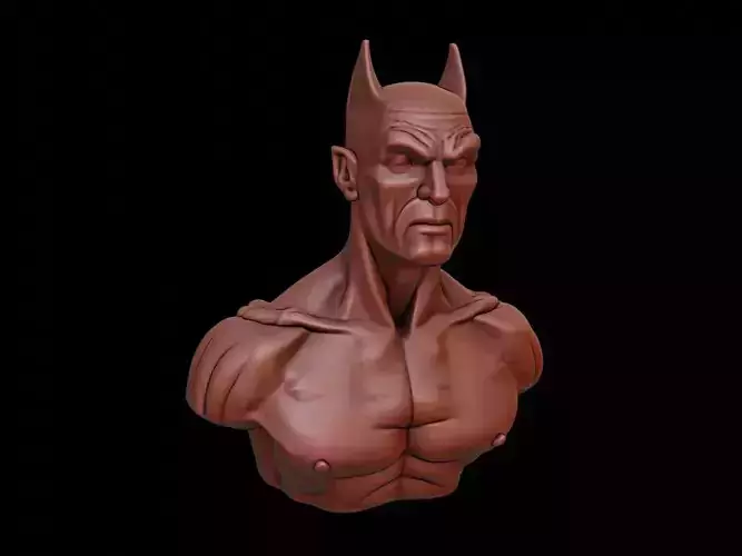 Bat Animal Bust